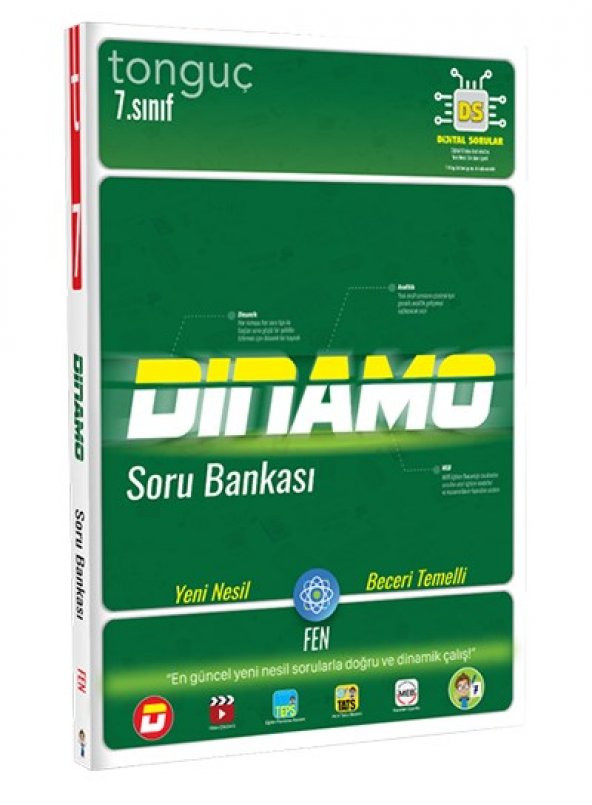 7. Sınıf Dinamo Fen Bilimleri Soru Bankası - Tonguç Yayınları