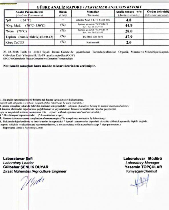 Leonardit Organik Toprak Düzenleyici  PH 3-5 arası  20 kg - 3