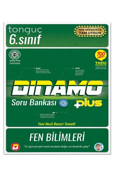 6. Sınıf Dinamo Fen Bilimleri Soru Bankası - Tonguç Yayınları - 2