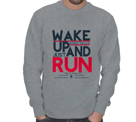 RUN ERKEK SWEATSHIRT