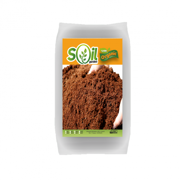 Soil garden Cocopeat Hindistan Cevizi Torfu  lifi  50 lt  (100 doğal ) KATKISIZ