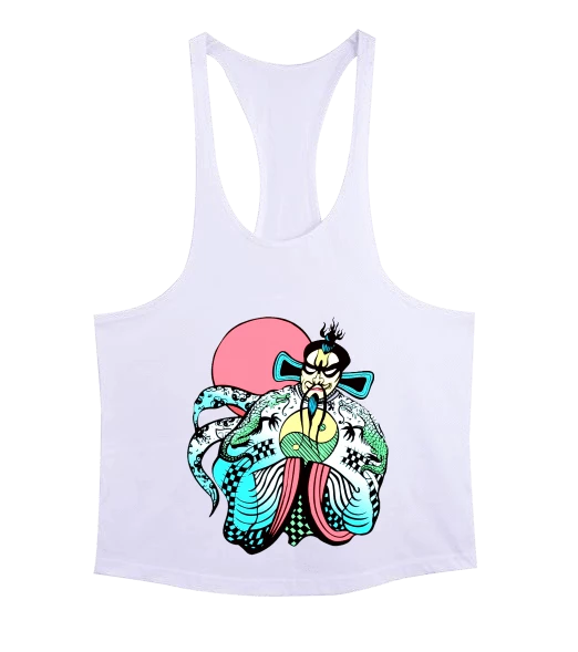 Fu Manchu - Küçük Çinde Büyük Bela Erkek Tank Top Atlet - 1