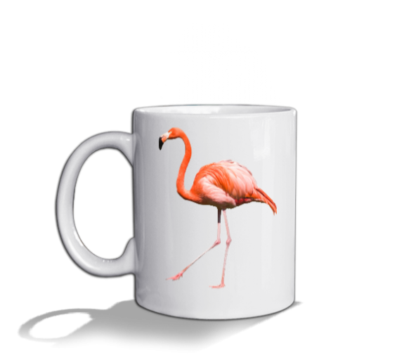 Flamingo  Beyaz Kupa Bardak