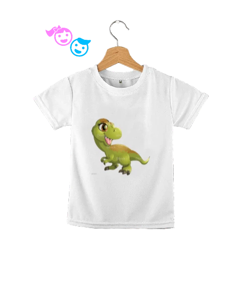 dinozor desenli Çocuk Unisex