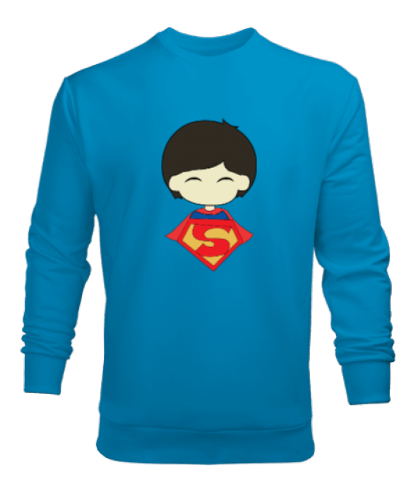 Süper çocuk Erkek Sweatshirt
