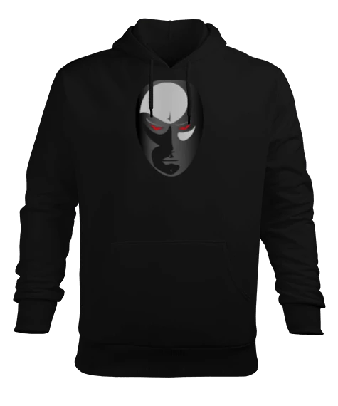 Maske Erkek Kapüşonlu Hoodie Sweatshirt