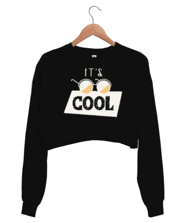 Cool Kadın Crop Sweatshirt