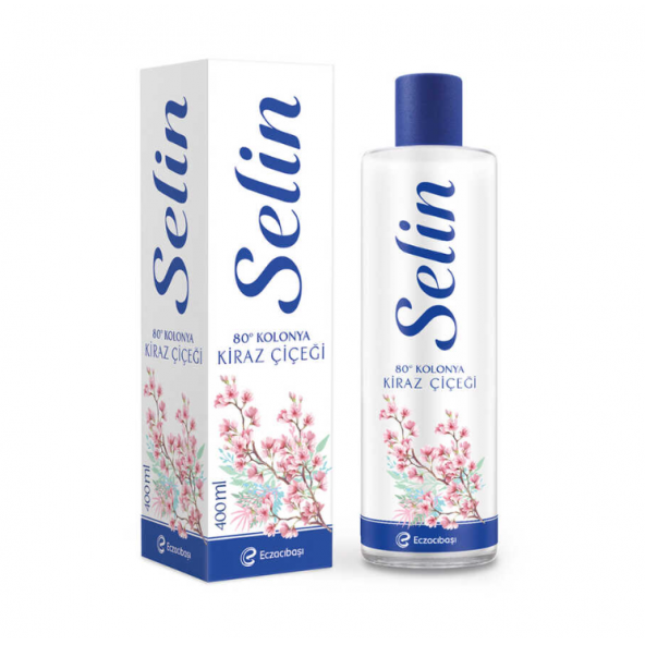 Selin Kiraz Çiçeği PVC Kolonya 400 ml