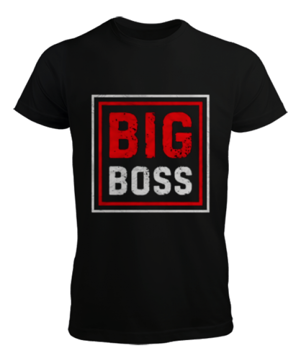 Bıg Boss Tasarımlı Erkek Tişört