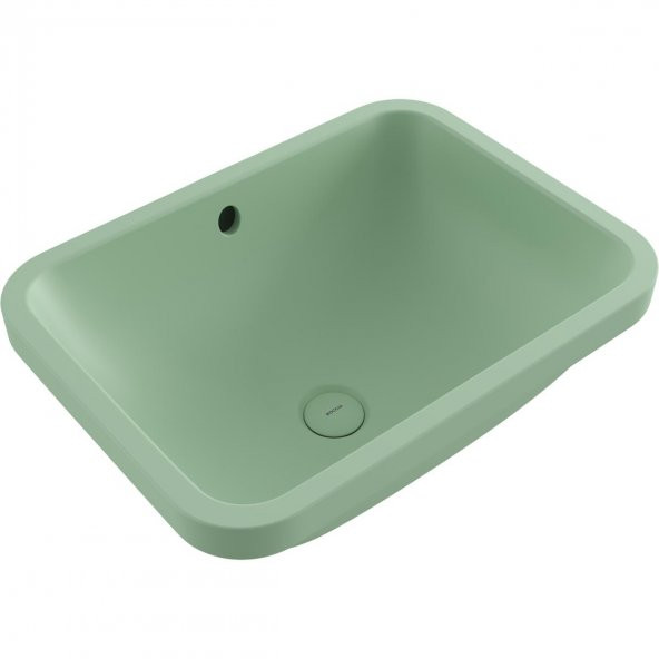 Bocchi Scala Tezgahaltı Lavabo 55 cm MatMint Yeşil 1006-033-0125