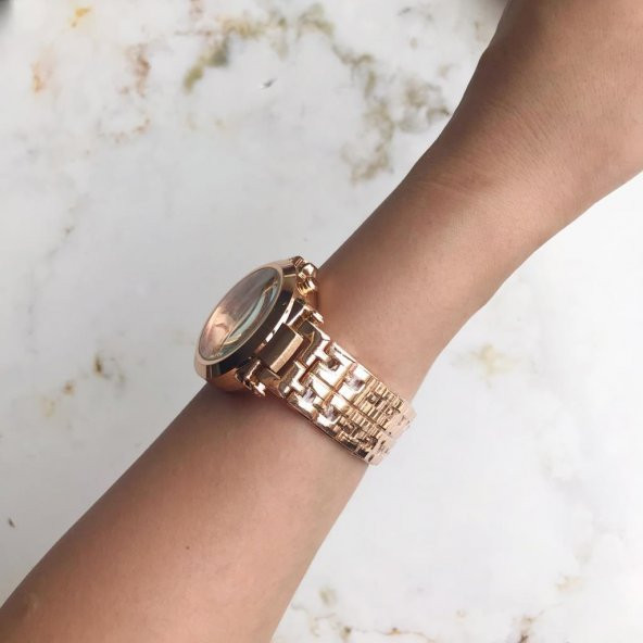 Rose Kadran Metal Kadın Kol Saati - 2