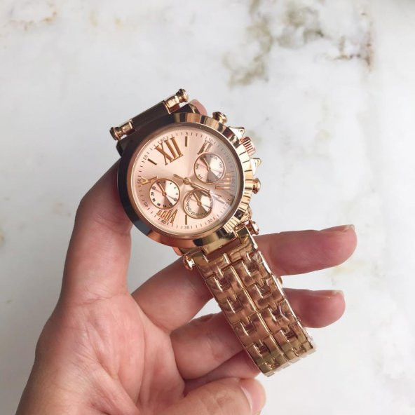 Rose Kadran Metal Kadın Kol Saati - 3