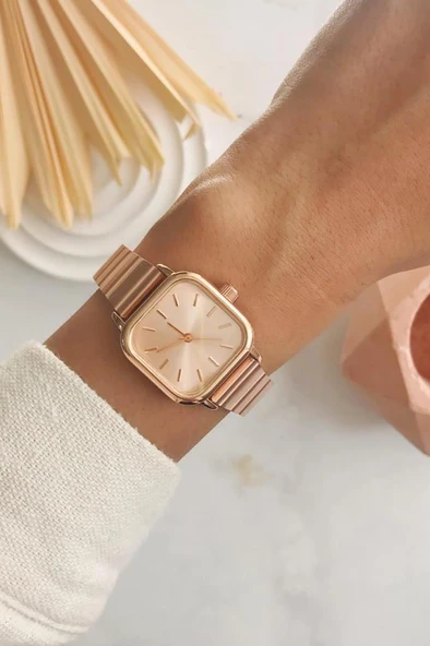 Hemera Full Rose Metal Kadın Kol Saati