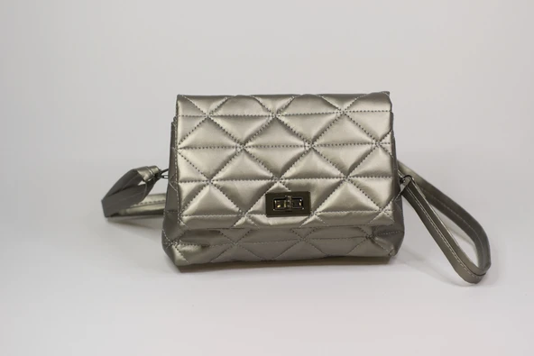 LİVA 2435 KAPİTONELİ ÇİFT BÖLMELİ KADIN OMUZ,ÇAPRAZ, GÜNLÜK ÇANTA ürün görseli 1