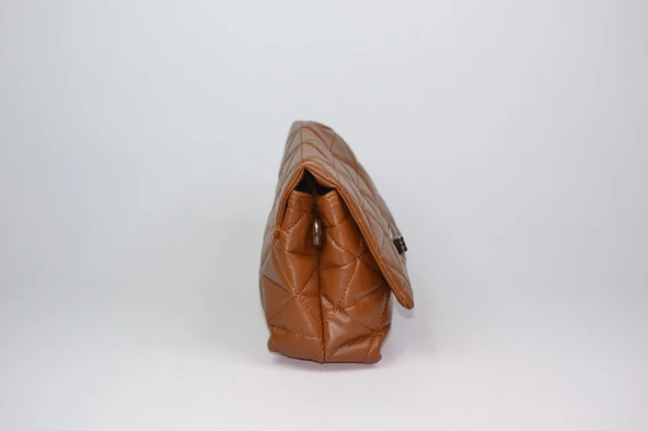 LİVA 2435 KAPİTONELİ ÇİFT BÖLMELİ KADIN OMUZ,ÇAPRAZ, GÜNLÜK ÇANTA - Resim 6