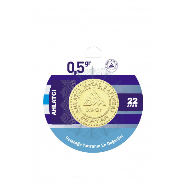 22 Ayar - 0.5 gr Altın