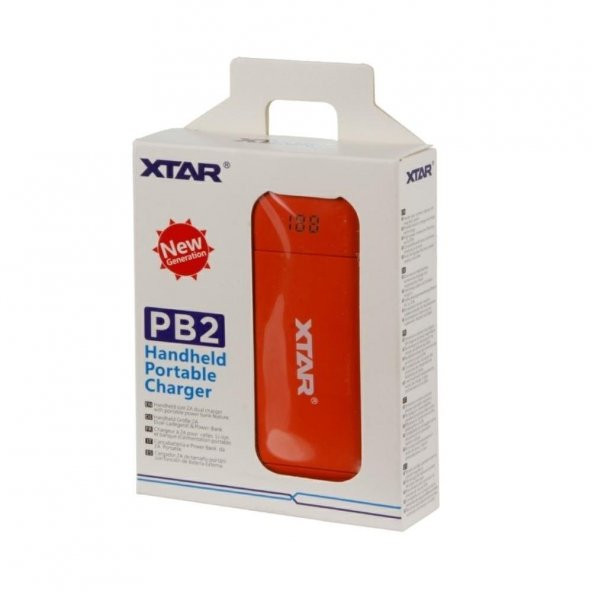 Xtar PB2 Powerbank ve Pil Şarj Cihazı