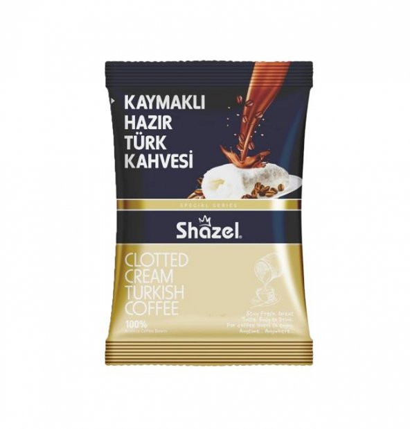 Shazel Kaymaklı Hazır Türk Kahvesi 100 GR