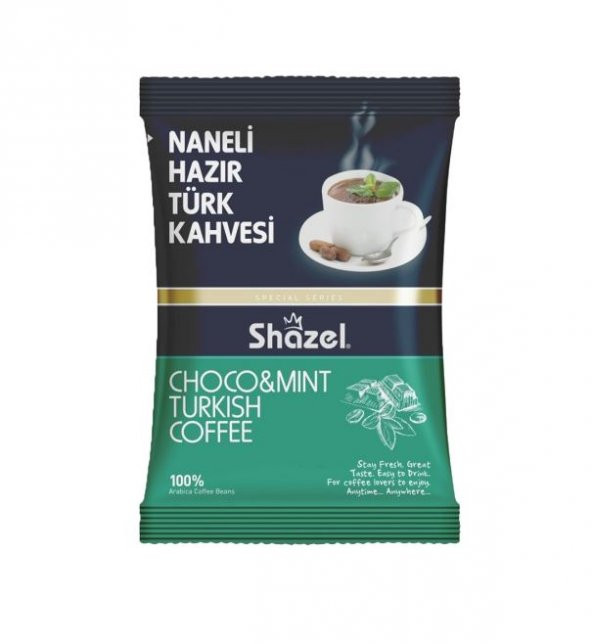 Shazel Naneli Hazır Türk Kahvesi 100 GR