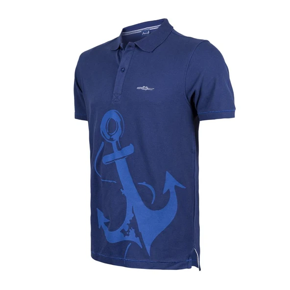 Anemoss Çapa Lacivert Erkek Polo Yaka T-Shirt - 3