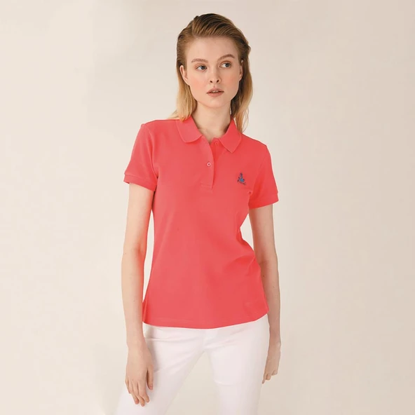 Anemoss Gemici Martı Kadın Polo Yaka T-Shirt - 4