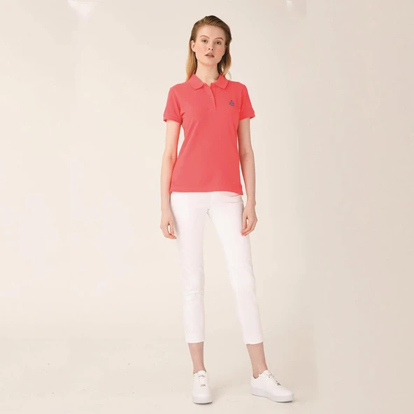 Anemoss Gemici Martı Kadın Polo Yaka T-Shirt - 5