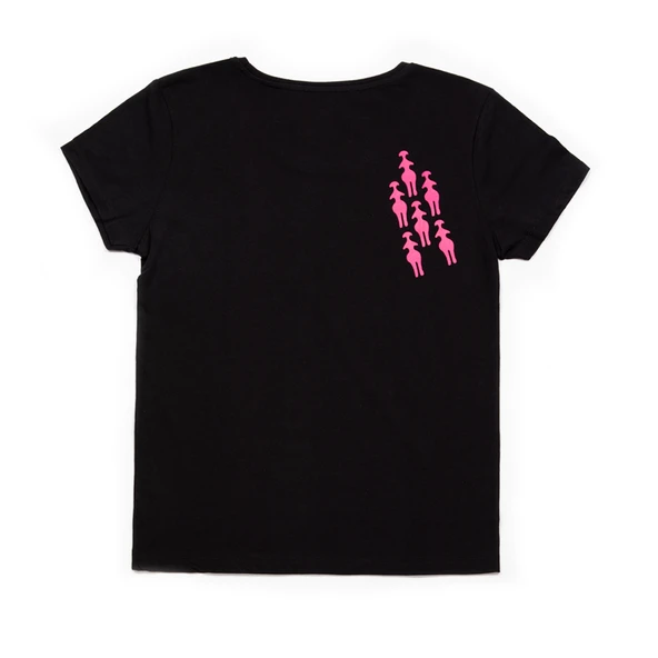 Biggdesign Ana Tanrıça Siyah Kadın T-Shirt - 2