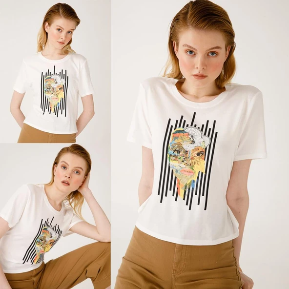 Biggdesign Nature Doğa Kadın T-shirt - 6