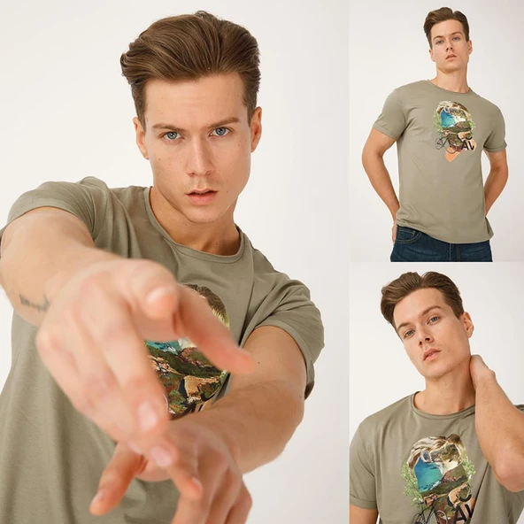 Biggdesign Nature Maceraperest Erkek T-shirt - 6