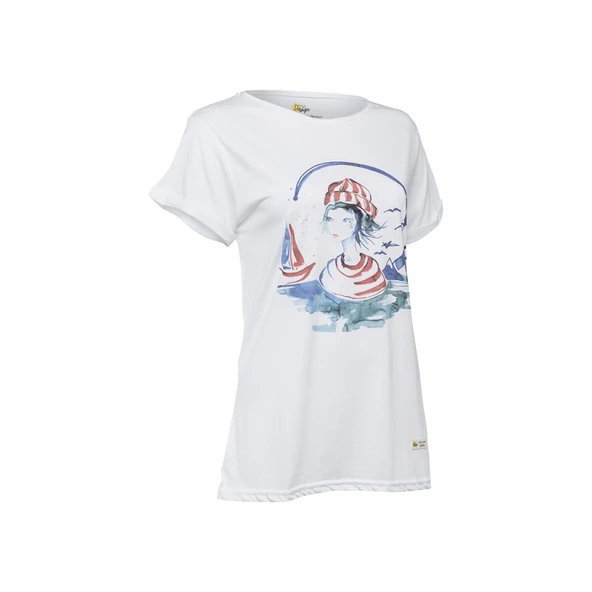 Anemoss Denizci Kız Kadın T-Shirt - 2