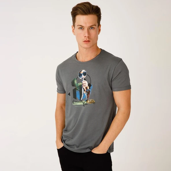 Biggdesign Nature Ormanın Kralı Erkek T-shirt - 5