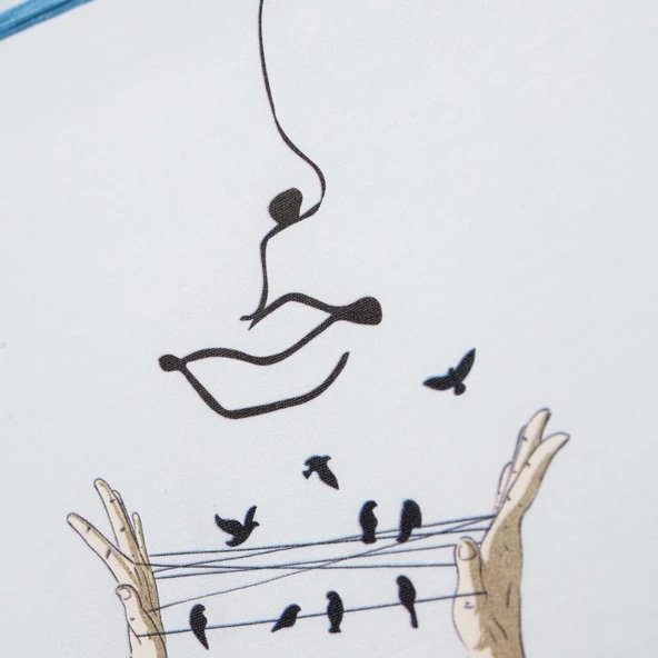 Biggdesign Faces Hope Kadın T-Shirt - 3