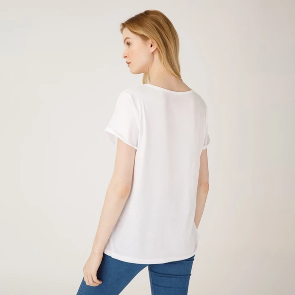 Biggdesign Faces Hope Kadın T-Shirt - 8