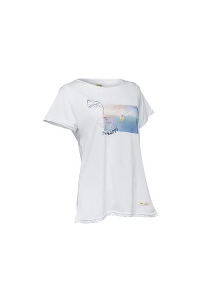 Biggdesign Faces Happy Kadın T-Shirt - Resim 9