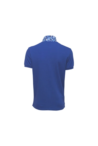 Anemoss Yelken Mavi Erkek Polo Yaka T-Shirt - Resim 10
