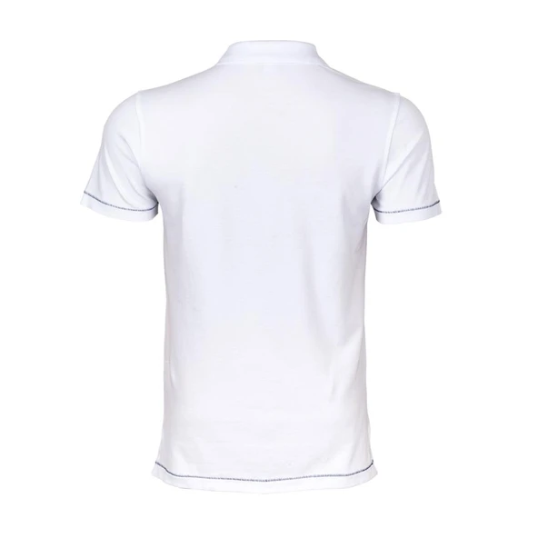 Anemoss Çapa Beyaz Erkek Polo Yaka T-Shirt - 2