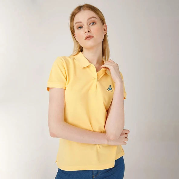Anemoss Yengeç Kadın Polo Yaka T-Shirt - 5