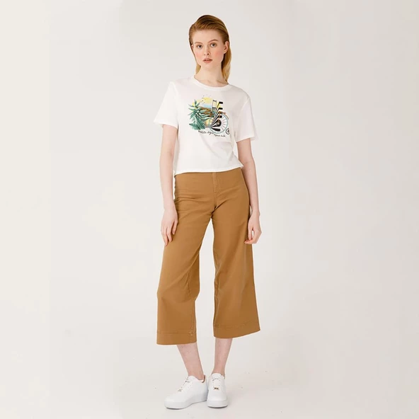 Biggdesign Nature Boğazda Bisiklet Kadın T-shirt - 6