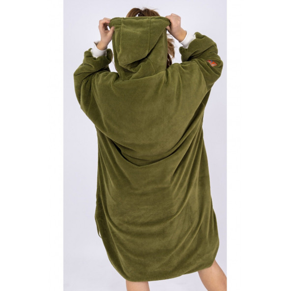 Panchy Canky Giyilebilen Battaniye Panço Kadın Small - 7