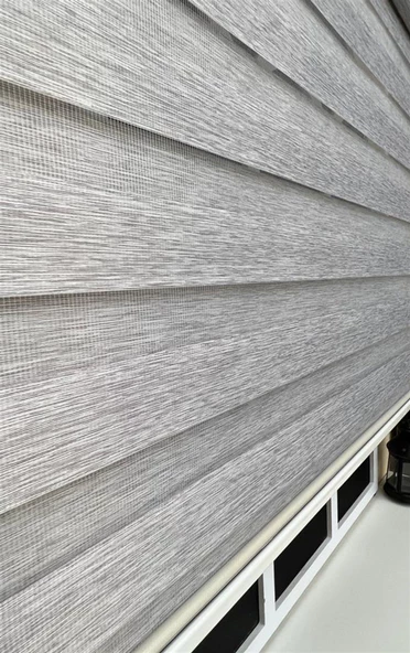 StorBurada Zebra Stor Sert Plastik Kasalı Gri Perde STB 400V04-PD Gri 100 x 260 - 3