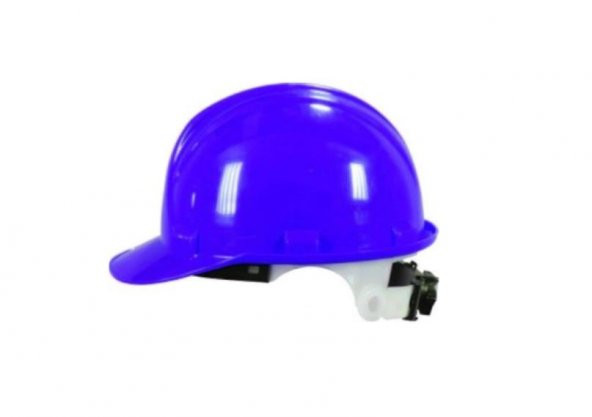 Essafe 1537 Plastik İçlikli Vidalı Deliksiz Baret 5 Adet Mavi - 2