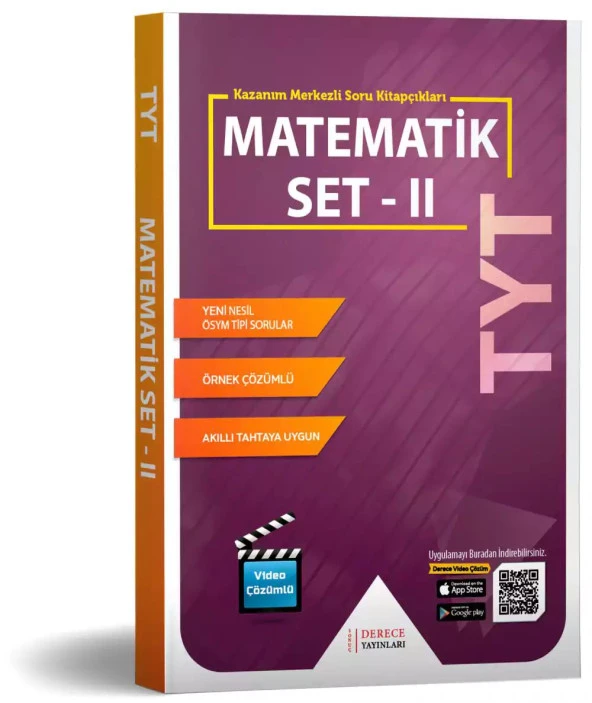 TYT Matematik Seti - II - Derece Yayınları