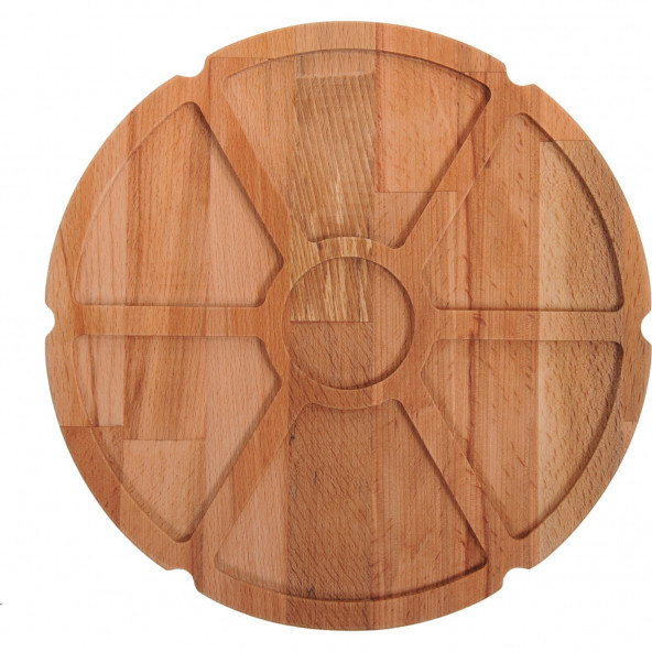 Berry 32 Cm Ahşap Kahvaltı Ve Çerezlik - Resim 2