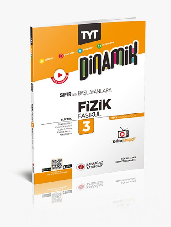 Karaağaç Yayınları TYT AYT Fizik Fasikülleri Dinamik Serisi 10 Kitap - 6