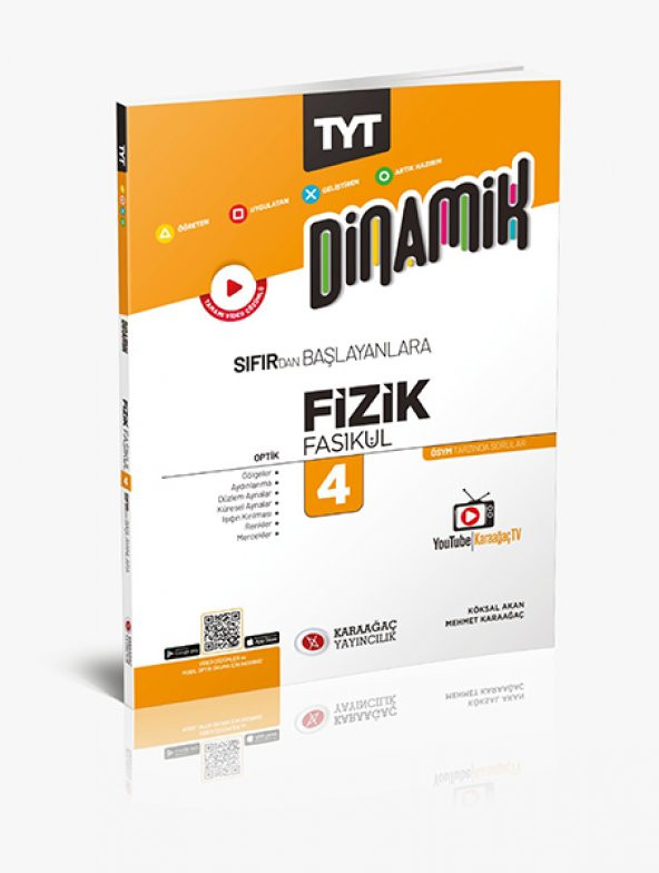 Karaağaç Yayınları TYT AYT Fizik Fasikülleri Dinamik Serisi 10 Kitap - 7