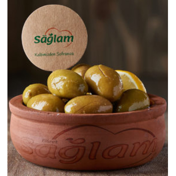 Sağlam Bodrum Kalamata Yeşil Zeytin 500 gr