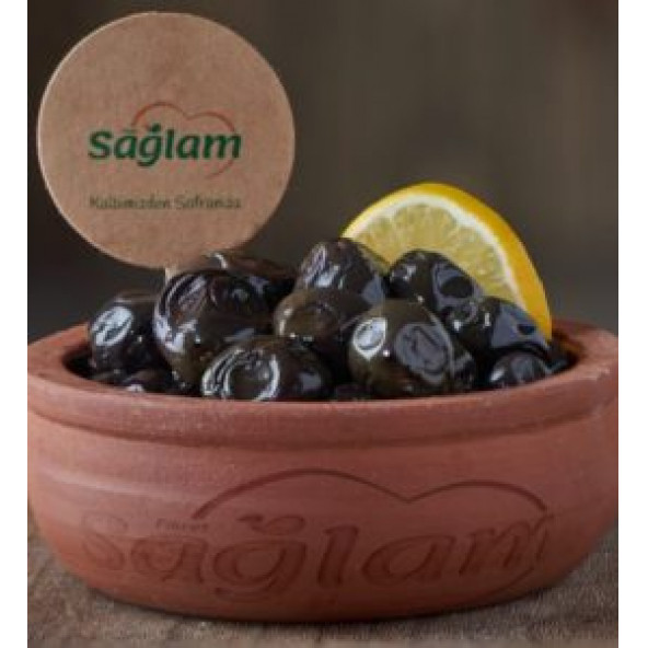 Sağlam Kral Gemlik Siyah Zeytin 500 gr