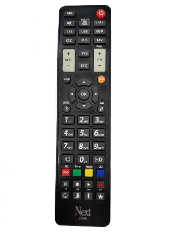 Next 2000 Hd Machina Uydu Kumanda ürün görseli 1