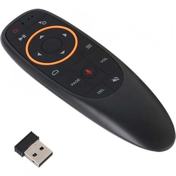 G10 Universal Tv Box Uzaktan Kumanda Ses Kontrollü Air Mouse
