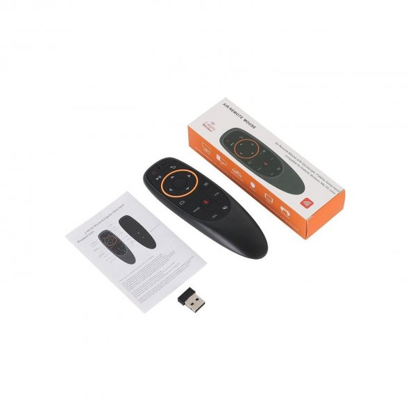 G10 Universal Tv Box Uzaktan Kumanda Ses Kontrollü Air Mouse - 5